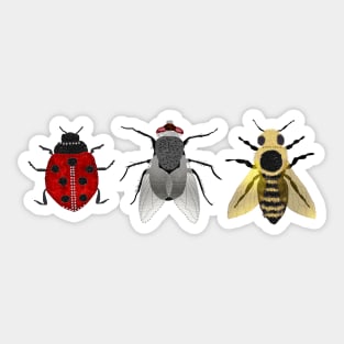 Bejeweled Bugs Sticker